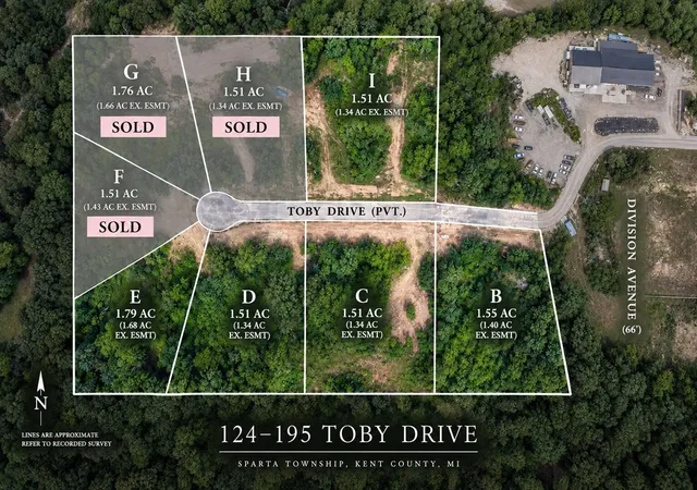 Photo 2 of Land for sale at 190 Toby Rd, Sparta, MI 49345 | MLS# 70549772 | Listing updated on 2026-09-09