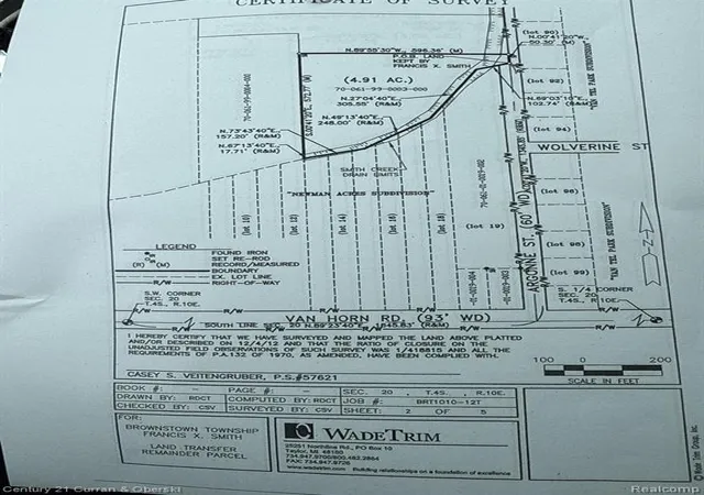 Photo 2 of Land for sale at Argonne Ave 5 A 0, Flat Rock, MI 48134 | MLS# 61008295 | Listing updated on 2026-09-18