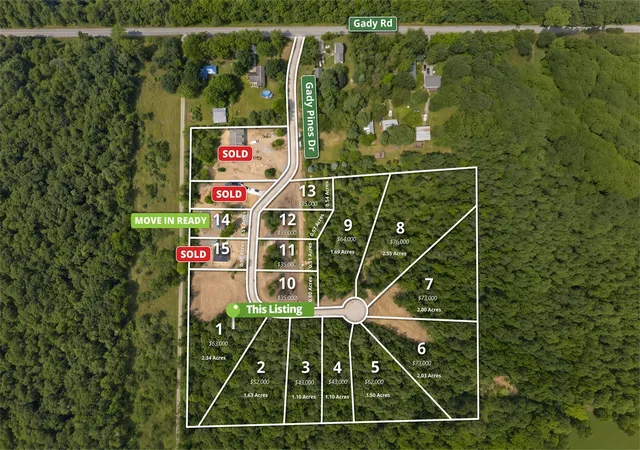 Photo 2 of Land for sale at 1 Gady Pines Dr, Adrian, MI 49221 | MLS# 70552720 | Listing updated on 2026-09-23