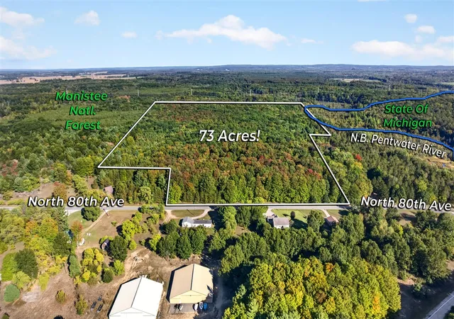 Photo 1 of Land for sale at 8500 N 80th Avenue, Pentwater, MI 49449 | MLS# 70562220 | Listing updated on 2026-10-06