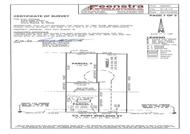 Photo 1 of Land for sale at 0 Port Sheldon, Hudsonville, MI 49426 | MLS# 70558772 | Listing updated on 2026-09-16