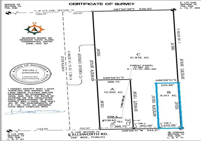 Photo 1 of Land for sale at W Ellsworth Rd, Ann Arbor, MI 48108 | MLS# 70560254 | Listing updated on 2026-09-23