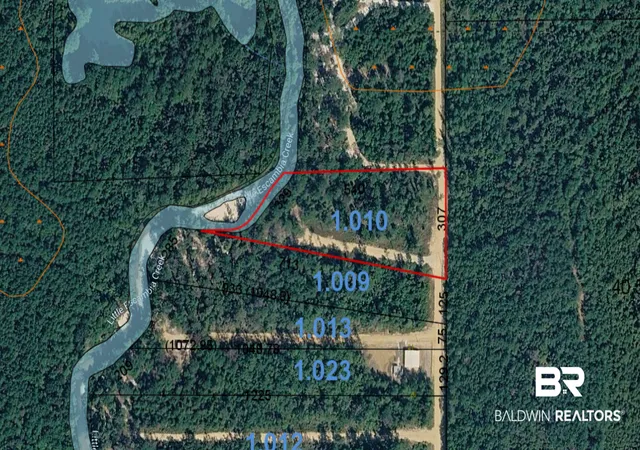 Photo 38 of Land for sale at Lot 23 Crk Adventures Ln, Flomaton, AL 36441 | MLS# 411006 | Listing updated on 2026-09-24