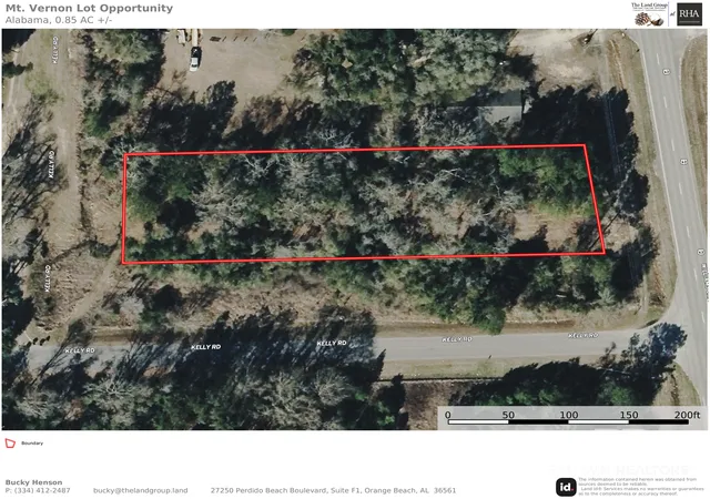 Photo 1 of Land for sale at 0 Snow Rd, Mount Vernon, AL 36560 | MLS# 411666 | Listing updated on 2026-10-05