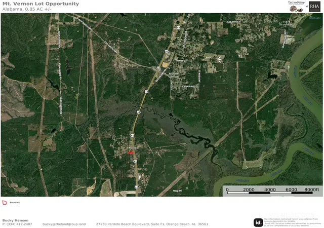 Photo 2 of Land for sale at 0 Snow Rd, Mount Vernon, AL 36560 | MLS# 411666 | Listing updated on 2026-10-05