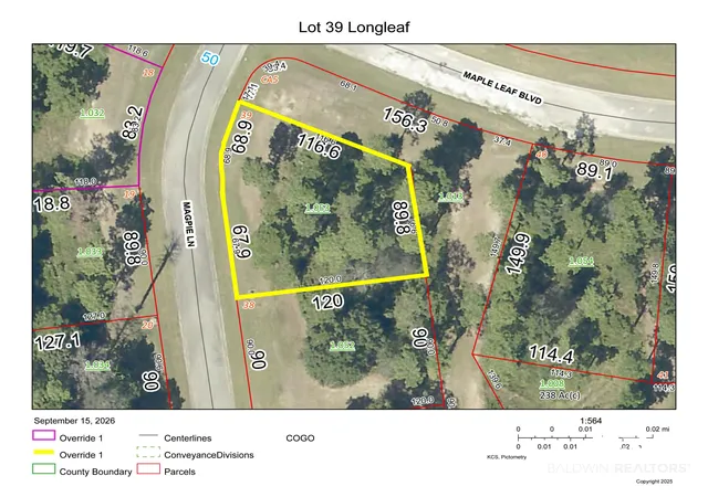 Photo 2 of Land for sale at 0 Magpie Ln #Lot 39, Spanish Fort, AL 36527 | MLS# 409777 | Listing updated on 2026-09-17