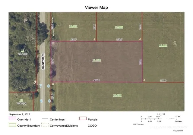 Photo 2 of Land for sale at 7436 County Rd 19, Foley, AL 36535 | MLS# 386025 | Listing updated on 2026-09-15