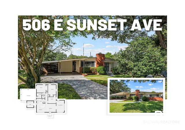 Photo 1 of Single family home for sale at 506 E Sunset Avenue, Pensacola, FL 32507 | MLS# 409339 | Listing updated on 2026-09-10