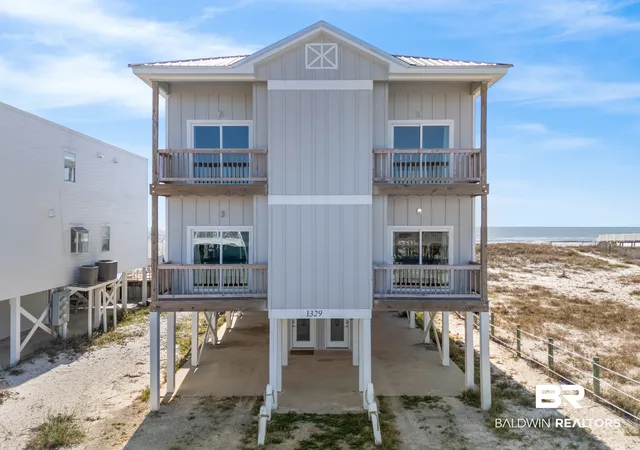 Photo 1 of Single family home for sale at 1329 W Beach Blvd #East & West, Gulf Shores, AL 36542 | MLS# 407721 | Listing updated on 2026-10-15