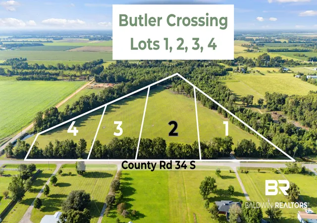 Photo 1 of Land for sale at 17846 County Rd 34 S, Summerdale, AL 36580 | MLS# 409524 | Listing updated on 2026-09-05