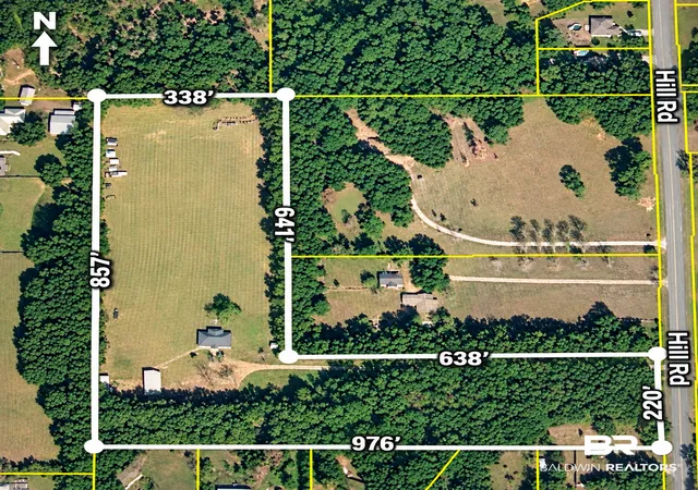 Photo 2 of Single family home for sale at 23141 Hill Rd, Silverhill, AL 36576 | MLS# 406248 | Listing updated on 2026-09-22