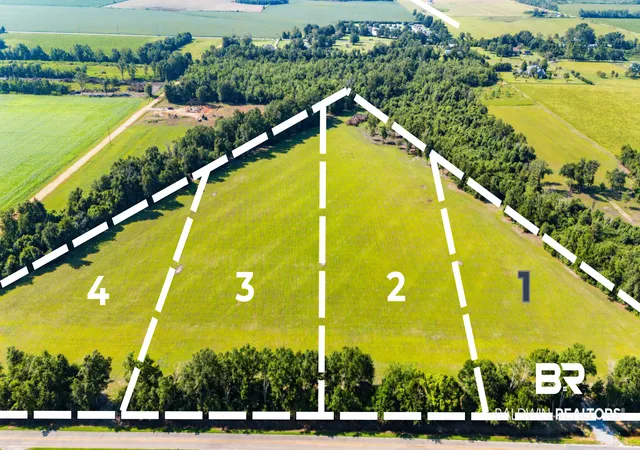 Photo 3 of Land for sale at 17832 County Rd 34 S, Summerdale, AL 36580 | MLS# 409523 | Listing updated on 2026-09-05