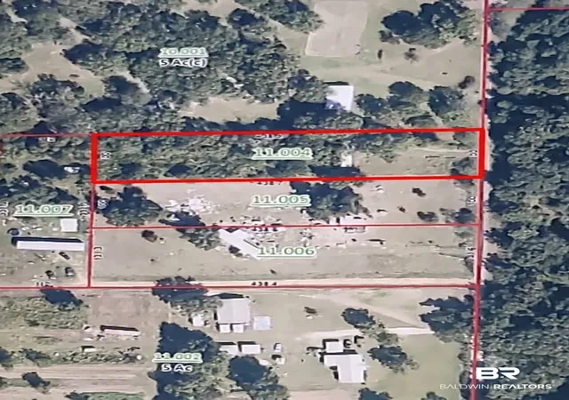 Photo 1 of Land for sale at 25141 Burgett Ln, Robertsdale, AL 36567 | MLS# 410621 | Listing updated on 2026-09-14