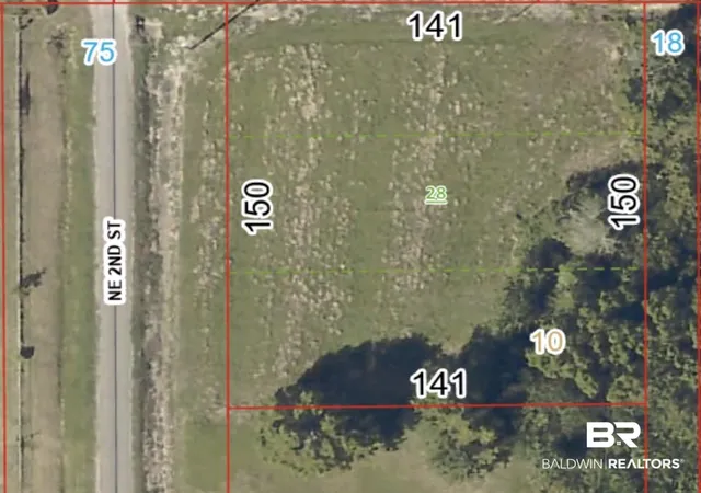 Photo 3 of Land for sale at 0 Northeast 2nd St, Summerdale, AL 36580 | MLS# 410804 | Listing updated on 2026-09-16