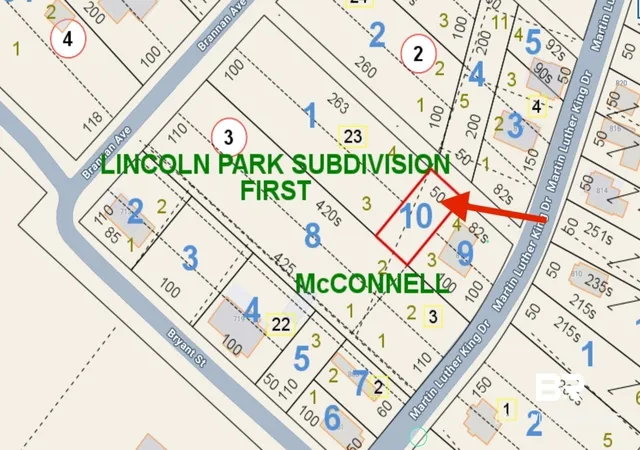 Photo 2 of Land for sale at Lt 11 Blk 3 Martin Luther King Dr, Brewton, AL 36426 | MLS# 410162 | Listing updated on 2026-09-02