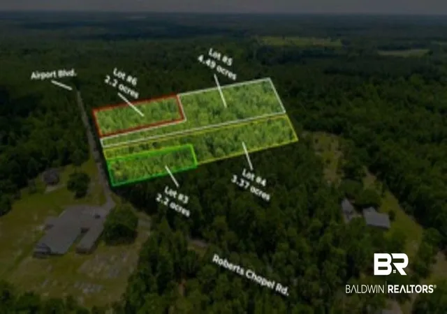 Photo 4 of Land for sale at 0 Roberts Chapel Rd, Mobile, AL 36608 | MLS# 397881 | Listing updated on 2026-10-13