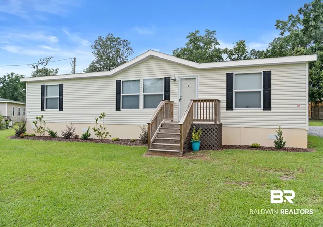 Photo 1 of Manufactured home for sale at 13059 4th Street, Lillian, AL 36549 | MLS# 410152 | Listing updated on 2026-09-09