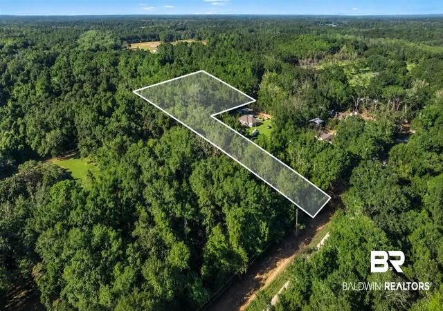 Photo 1 of Land for sale at 21756 Sanca Ln, Silverhill, AL 36576 | MLS# 410827 | Listing updated on 2026-09-22