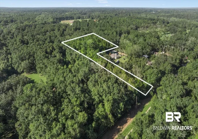 Photo 3 of Land for sale at 21756 Sanca Ln, Silverhill, AL 36576 | MLS# 410827 | Listing updated on 2026-09-22