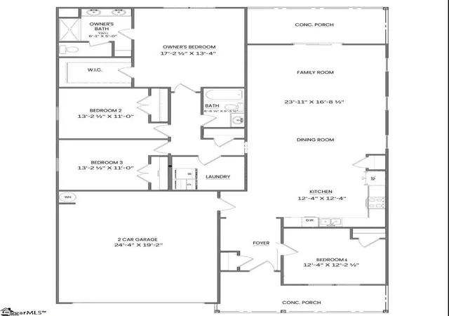 Photo 2 of Single family home for sale at 104 Chapman Rd, Fountain Inn, SC 29644 | MLS# 1604262 | Listing updated on 2026-09-21