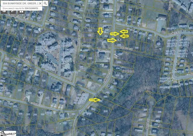 Photo 1 of Land for sale at 504 Sunnyside Dr #Lots 8, 11, 12, 13, 14, 36, Greer, SC 29651 | MLS# 1605896 | Listing updated on 2026-10-06