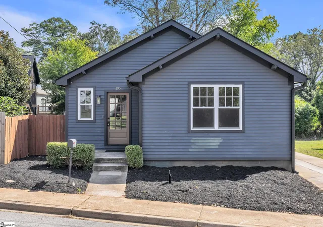 Photo 1 of Single family home for sale at 105 Burns St, Greenville, SC 29605 | MLS# 1606264 | Listing updated on 2026-10-09