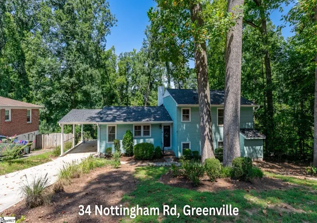 Photo 1 of Single family home for sale at 34 Nottingham Rd, Greenville, SC 29607 | MLS# 1602810 | Listing updated on 2026-09-14