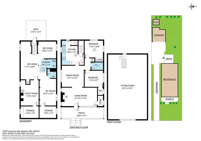 Photo 43 of Single family home for sale at 1547 Coventry Rd, Dayton, OH 45410 | MLS# 967951 | Listing updated on 2026-09-13