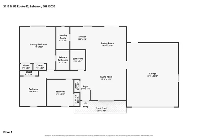 Photo 60 of Single family home for sale at 3113 N Us Route 42, Lebanon, OH 45036 | MLS# 968140 | Listing updated on 2026-09-12