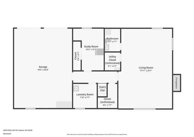 Photo 2 of Single family home for sale at 2535 Clifty Fls Rd, Dayton, OH 45449 | MLS# 968427 | Listing updated on 2026-09-09