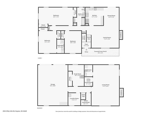 Photo 4 of Single family home for sale at 2535 Clifty Fls Rd, Dayton, OH 45449 | MLS# 968427 | Listing updated on 2026-09-09