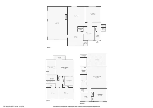 Photo 77 of Single family home for sale at 1593 Woodland Trl, Xenia, OH 45385 | MLS# 968007 | Listing updated on 2026-09-12