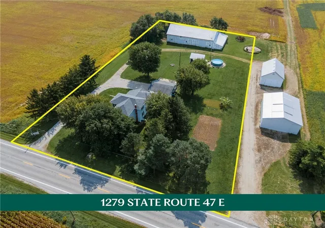 Single family home for sale at 1279 State Route 47 E, Union City, OH 45390 | MLS# 969209