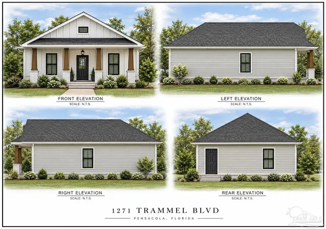 Photo 1 of Single family home for sale at 1271 Trammel Blvd, Pensacola, FL 32505 | MLS# 689008 | Listing updated on 2026-09-15