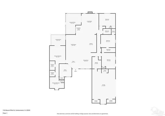 Photo 70 of Single family home for sale at 116 Mt Pilot St, Cantonment, FL 32533 | MLS# 682111 | Listing updated on 2026-09-12