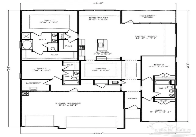 Photo 2 of Single family home for sale at 1626 Rosemary Way, Gulf Breeze, FL 32563 | MLS# 688007 | Listing updated on 2026-10-01