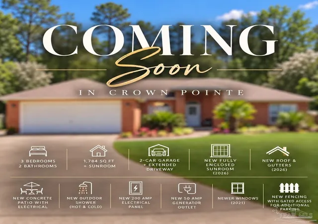 Photo 1 of Single family home for sale at 7977 Otis Way, Pensacola, FL 32506 | MLS# 690088 | Listing updated on 2026-10-10
