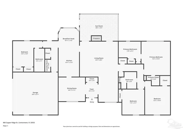 Photo 36 of Single family home for sale at 860 Copper Ridge Dr, Cantonment, FL 32533 | MLS# 688471 | Listing updated on 2026-09-11