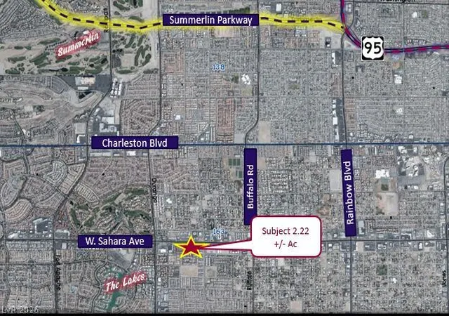 Photo 1 of Land for sale at Sahara, Las Vegas, NV 89117 | MLS# 2697894 | Listing updated on 2026-09-02