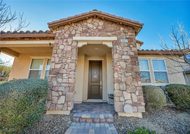 Photo 2 of Single family home for sale at 2377 Via Alicante, Henderson, NV 89044 | MLS# 2747900 | Listing updated on 2026-09-20