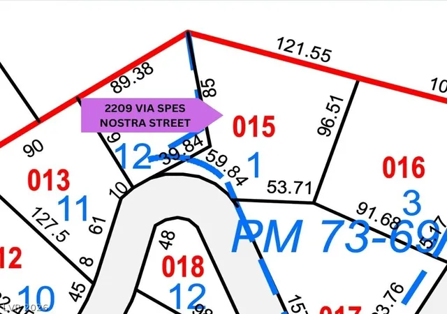 Photo 4 of Land for sale at 2209 Via Spes Nostra St, Las Vegas, NV 89124 | MLS# 2754993 | Listing updated on 2026-09-10