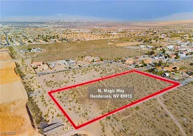 Photo 2 of Land for sale at N Magic Way, Henderson, NV 89015 | MLS# 2758523 | Listing updated on 2026-09-16