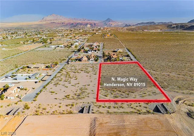 Photo 3 of Land for sale at N Magic Way, Henderson, NV 89015 | MLS# 2758523 | Listing updated on 2026-09-16