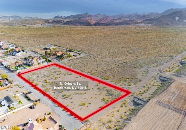 Land for sale at N Orleans St, Henderson, NV 89015 | MLS# 2758524