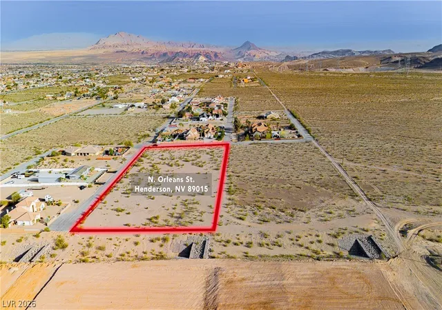 Photo 1 of Land for sale at N Orleans St, Henderson, NV 89015 | MLS# 2758524 | Listing updated on 2026-09-16