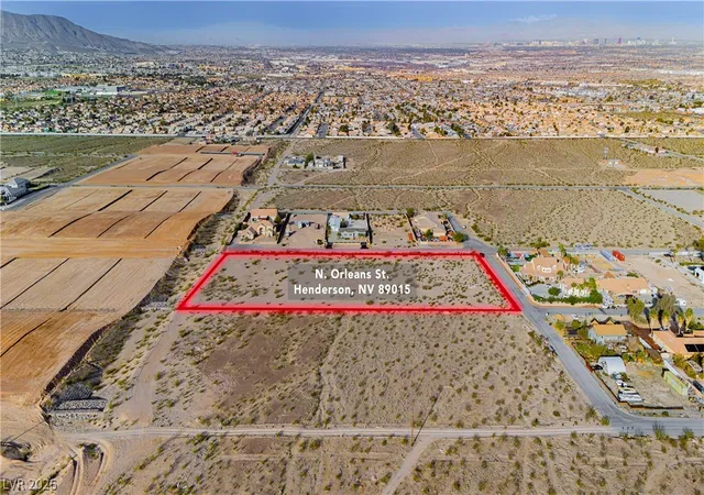 Photo 4 of Land for sale at N Orleans St, Henderson, NV 89015 | MLS# 2758524 | Listing updated on 2026-09-16
