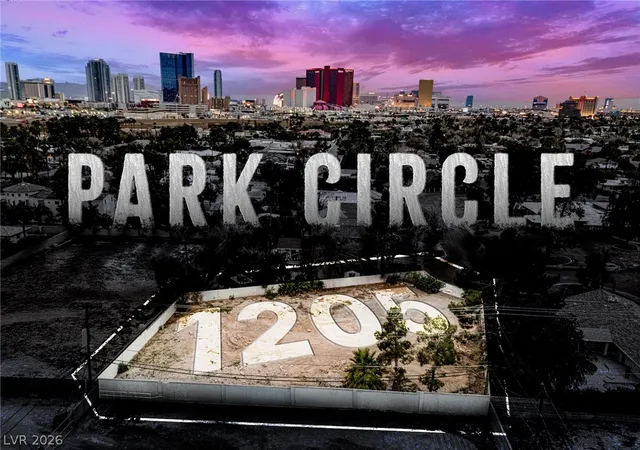 Land for sale at 1205 Park Cir, Las Vegas, NV 89102 | MLS# 2763978
