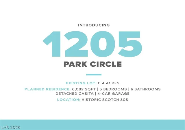 Photo 2 of Land for sale at 1205 Park Cir, Las Vegas, NV 89102 | MLS# 2763978 | Listing updated on 2026-09-08