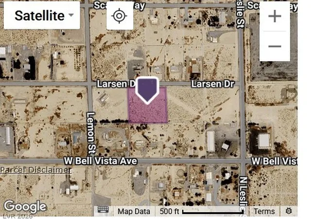 Photo 3 of Land for sale at 2161 W Larsen Dr, Pahrump, NV 89060 | MLS# 2767987 | Listing updated on 2026-09-19