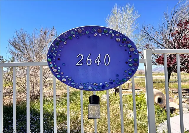 Photo 3 of Single family home for sale at 2640 S Zephyr Ave, Pahrump, NV 89048 | MLS# 2768390 | Listing updated on 2026-09-08